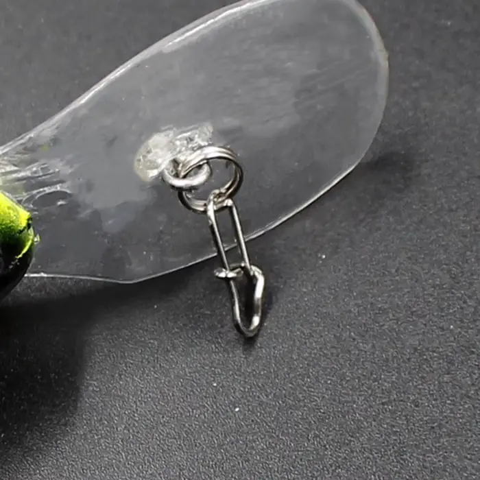 50 émerillons pêche à clip rapide connecteur leurres haute qualité accessoires pêche