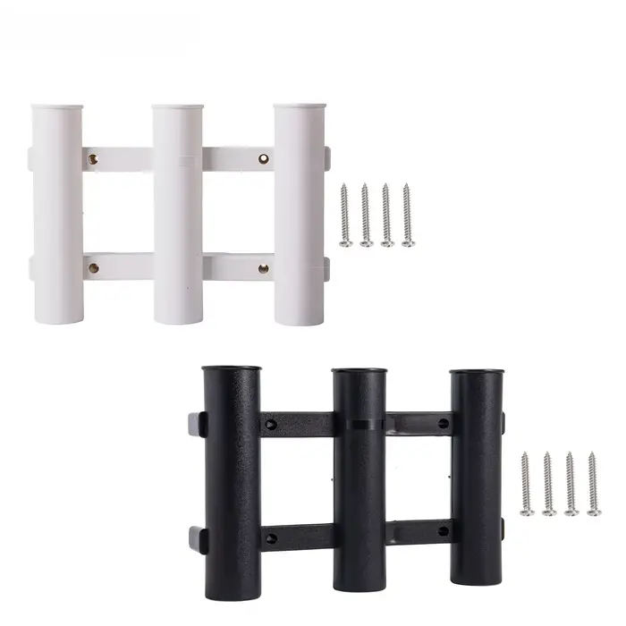 Support de canne à pêche bateau portable léger et durable pour tube spinning avec montage