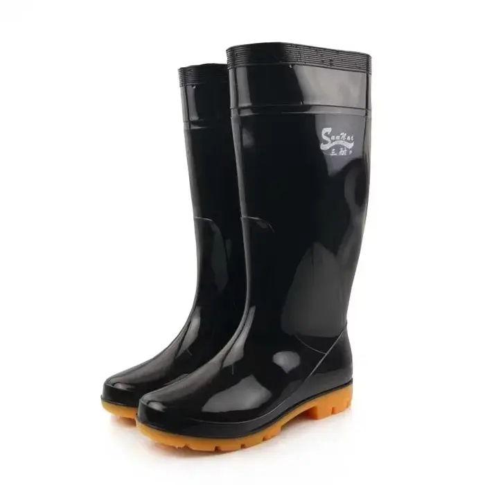 Bottes de pêche PVC grande taille homme imperméables 48 à 52 tailles grandes pêche travail extérieur