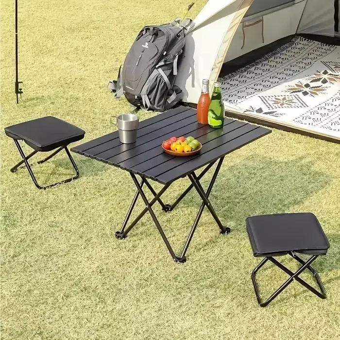 Chaise pliante multifonction pêche camping - Tabouret ultra-léger voyage pique-nique extérieur