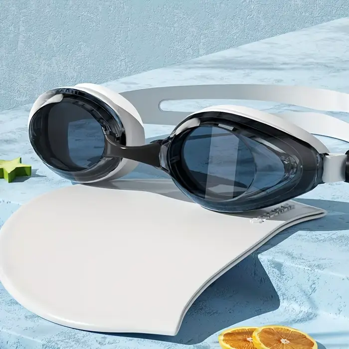 Lunettes natation adultes unisex professionnelles anti-buée étanches protection UV piscine
