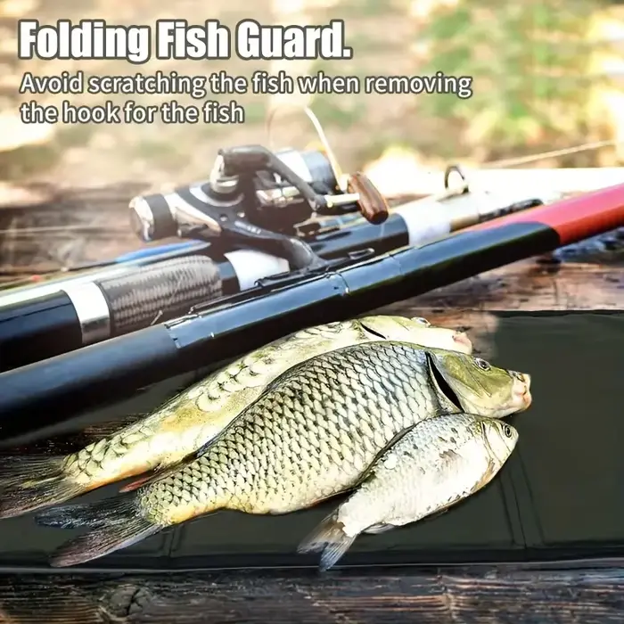 Tapis de réception 3 plis pliable pour carpe et gros poissons - Matelas de protection pêche