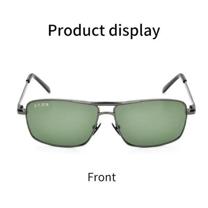 Lunettes pêche verres trempés anti-rayures monture métal pour pêche sportive et loisirs conditions difficiles