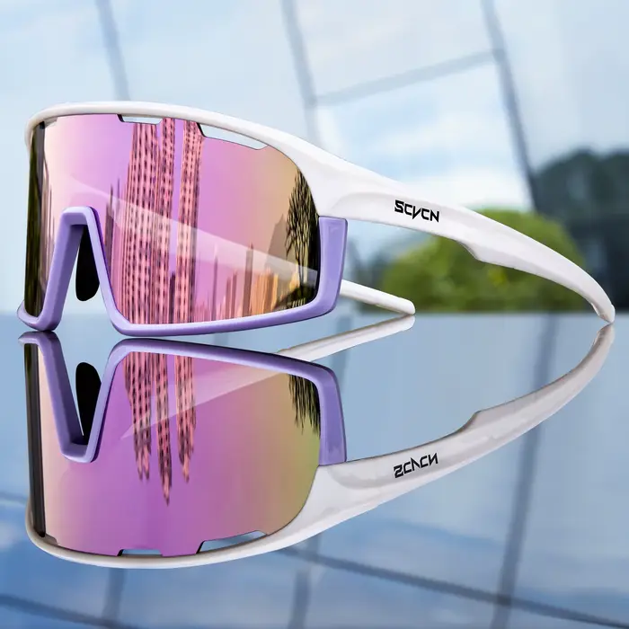 Lunettes de vélo polarisées SCVCN pour pêche - Protection UV400 unisexe sport outdoor