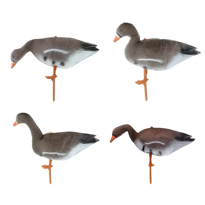 Leurre d'oie de chasse réaliste en 3D - Décoration de jardin et épouvantail à oiseaux
