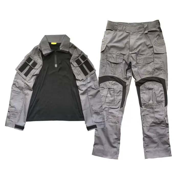 Combinaison tactique frog suit GEN3 grise urbaine commuting pêche outdoor survêtement cuir
