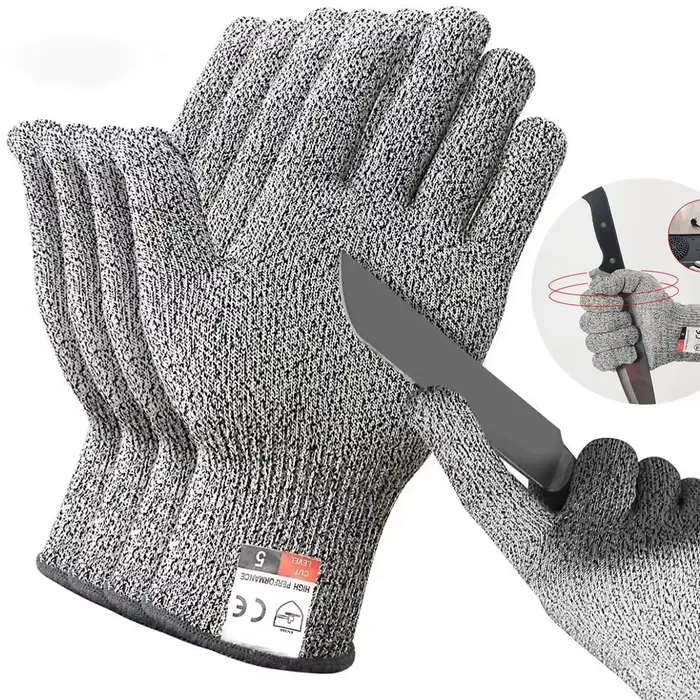 Gants de pêche anti-coupure Outdoor - Protection résistante aux couteaux et écran tactile ultra-fin