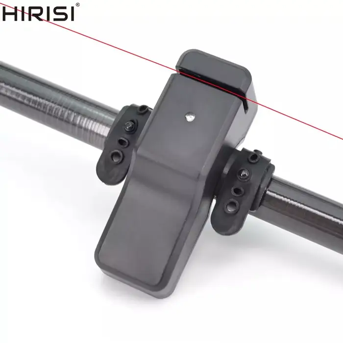 Alarme de touche digitale LED pour pêche à la carpe - indicateur sonore et lumineux avec fixation sur canne