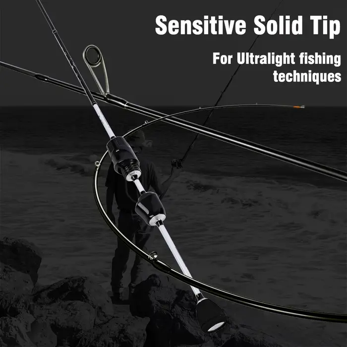 Canne ultralégère Mifine ILLUSION SLASH XUL 0.2-0.8g carbone 30T pour pêche truite