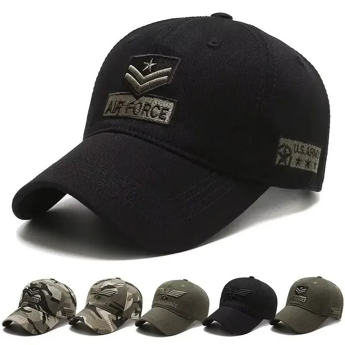 Casquette camouflage quatre saisons - Style coréen pour pêche et outdoor printemps automne