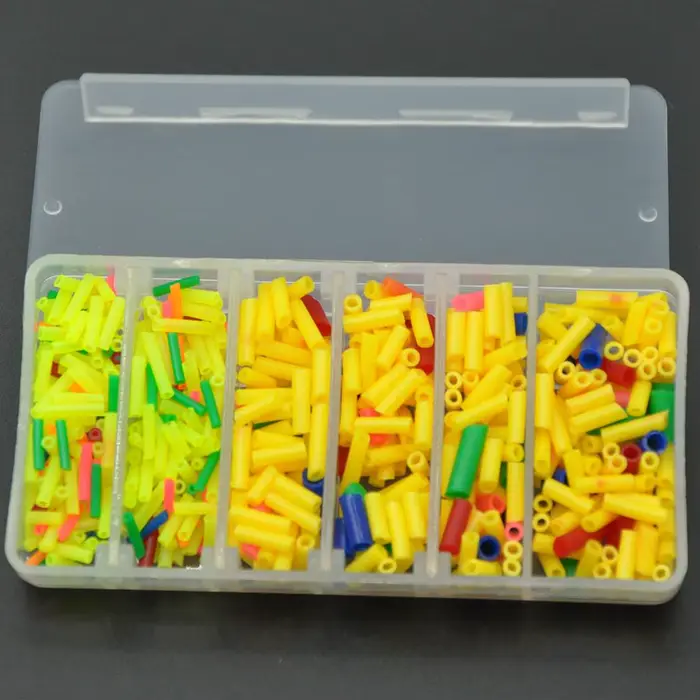 Set accessoires pêche tailles multiples manchons flotteurs silicone stops boilies montage carpe