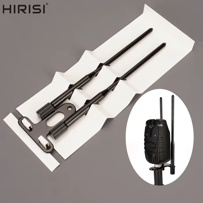 Barres anti-accrochage Hirisi SN5 pour détecteurs de touche pêche carpe - Aluminium résistant vent