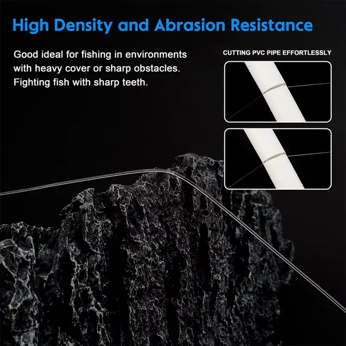 10 pièces bas de ligne fluorocarbone 20LB à 50LB avec émerillon et clip, pour montage leurres