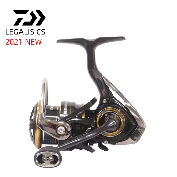 Moulinet de pêche spinning Daiwa Legalis CS LT 6+1 roulements - drague max 12kg pour pêche légère et précise