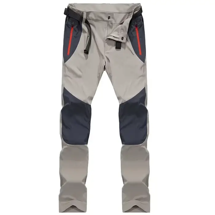 Pantalon cargo printemps été pêche imperméable séchage rapide - Taille 4XL homme outdoor trekking