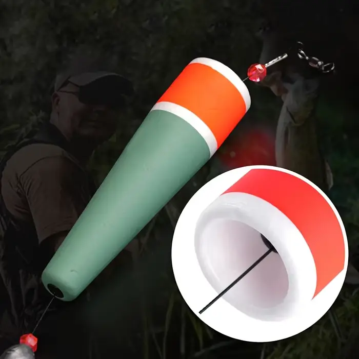 Lot de 4 flotteurs pêche à rattle, poppers colorés pour mer et eau douce, avec plomb