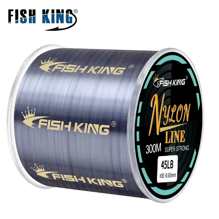 Ligne de pêche monofilament nylon Japan super résistante 300m 500m pour la pêche à la carpe