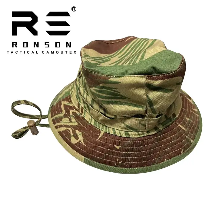Chapeau camouflage neige Rhodesian Big Five été pêche camping protection solaire bennie tactique