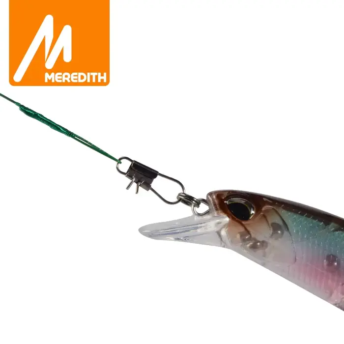 MEREDITH anti-bite fil tête rotatif pour pêche Parker bass - Accessoires leurres résistants aux dents
