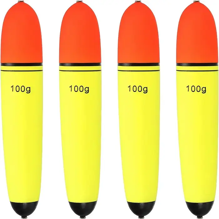 Flotteurs pêche EVA 4 pièces 10g-120g - Boya flottabilité élastique pour rochers et mer