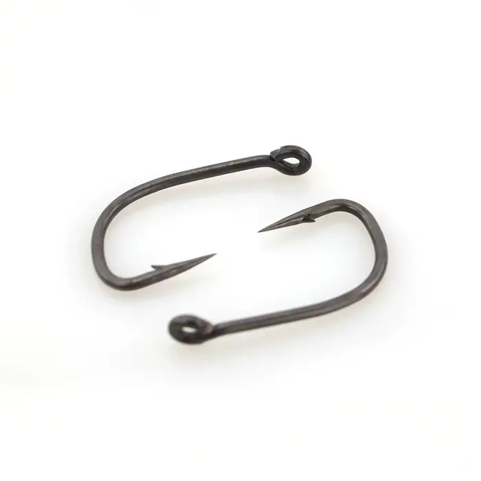 30 hameçons carpe en acier haute carbone PTFE avec barbillon et œillet, accessoires de pêche durables lot X702