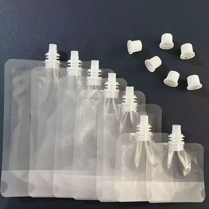 10 pochettes à boisson réutilisables avec bec verseur - Idéales camping randonnée pêche - DIY liquides