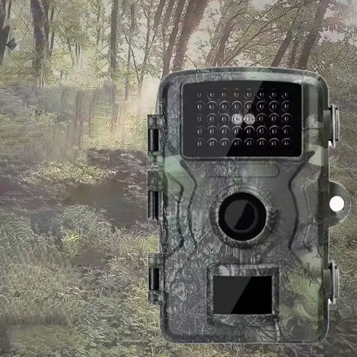 Caméra trail infrarouge HD étanche avec détection de mouvement pour surveillance de ferme et monitoring extérieur