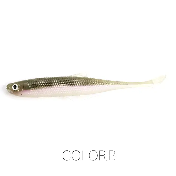 Leurre souple ShadTeez 60mm 80mm pour perche, brochet et sandre, leurre de pêche carnassier avec yeux 3D