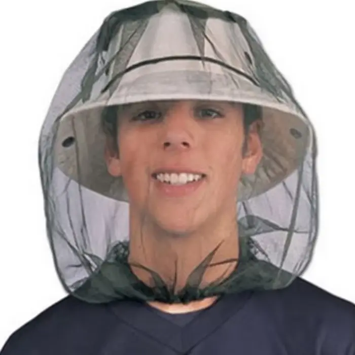 Chapeau de pêche anti-moustiques réglable pour homme et femme, idéal pêche, camping et randonnée