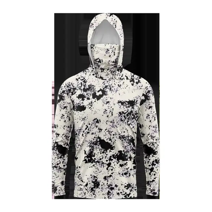 Chemise de pêche homme manches longues UV protection t-shirt technique vêtement pêcheur durable