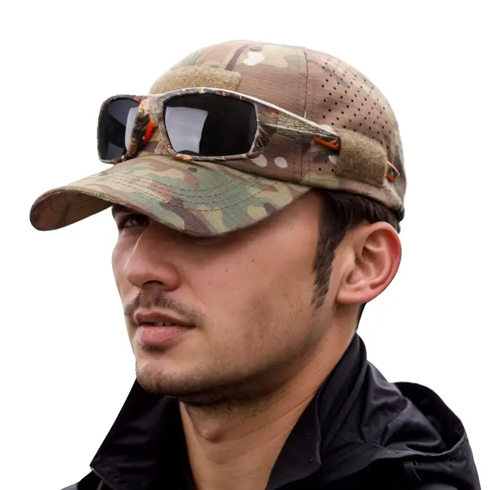 Casquette camouflage 1/2 pièces pêche plage sport outdoor été