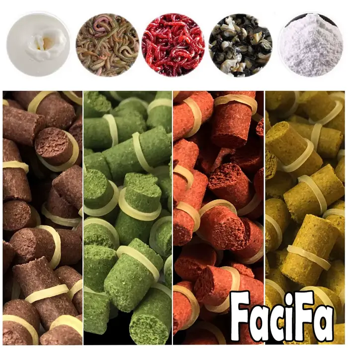 Appâts boilie carpe herbivore 50 à 100 pièces - Particules insectes formule complète pêche au coup