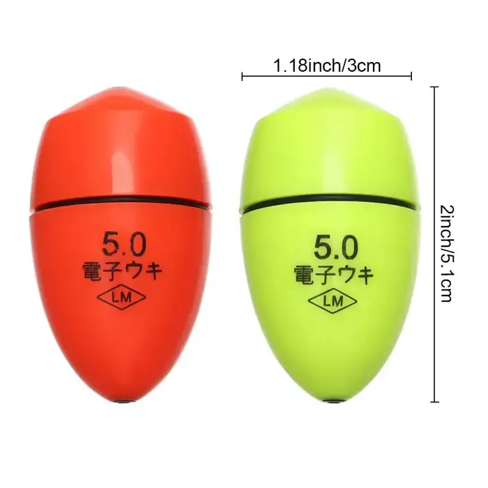 Float électronique lumineux nuit pêche vague roche avec lumière LED détection automatique