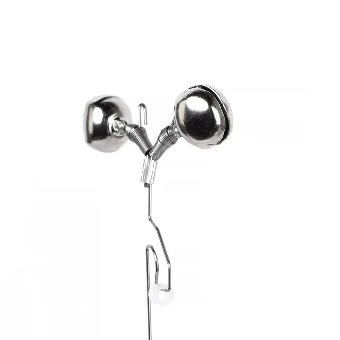 Cloches alarme pêche acier inoxydable - accessoires outils pêche carpe indicateurs morsure