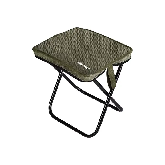 Chaise pliante pêche camping aluminium doré PACOONE - Siège pliant avec sac de transport