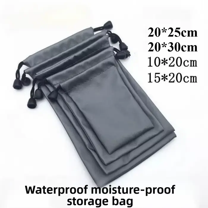Poche cordon oxford étanche poussière pêche accessoires câbles écouteurs organisateur sport