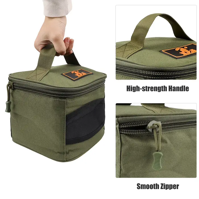 Étui de rangement pour moulinets spinning série 500-10000 avec sac de transport et accessoires de pêche