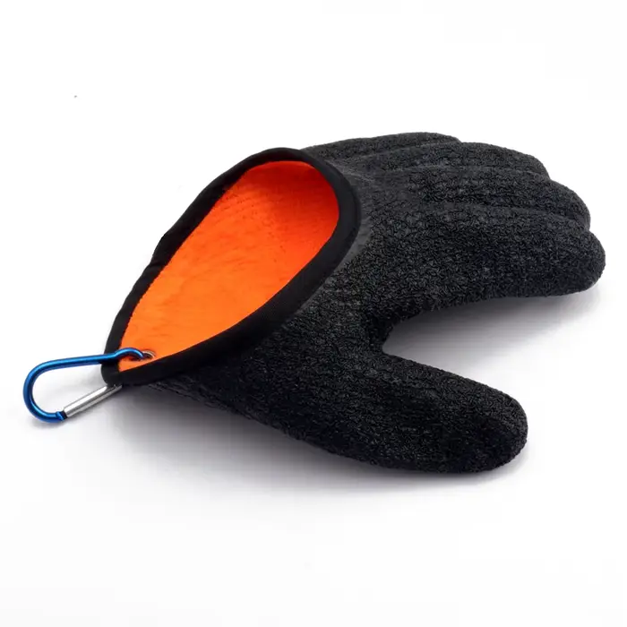 Gants de pêche 2 doigts respirants anti-dérapants pour pêche à la carpe en extérieur