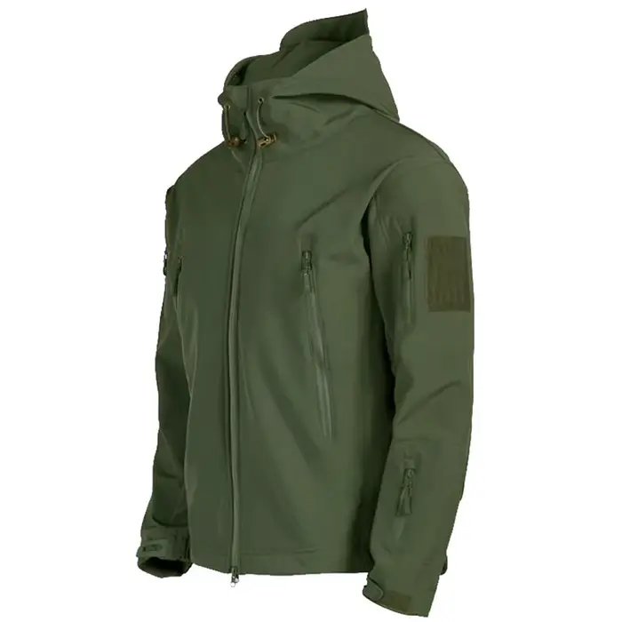 Veste technique peau de requin TRAF 2024 homme tactique imperméable coupe-vent pêche professionnelle