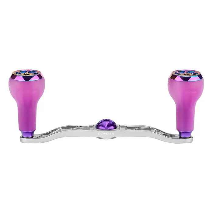 Manivelle Power Handle GOMEXUS 120mm avec poignée TPE 27mm pour moulinets casting Shimano Daiwa Abu Garcia