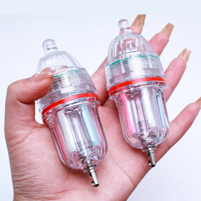 Lampe de pêche en mer LED haute pression verte et blanche - Attraction lumineuse pour poissons