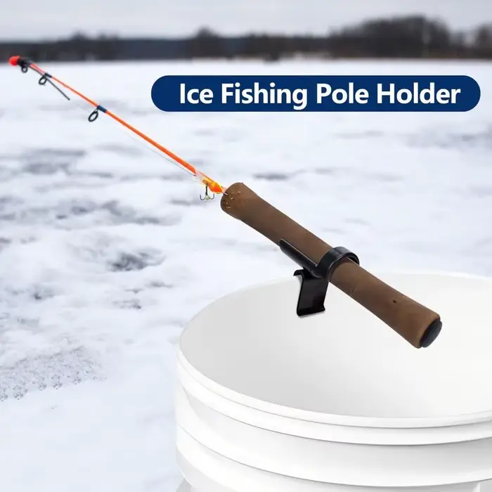 Support de canne à pêche multifonction léger portable pour pêche sur glace et tous pêcheurs