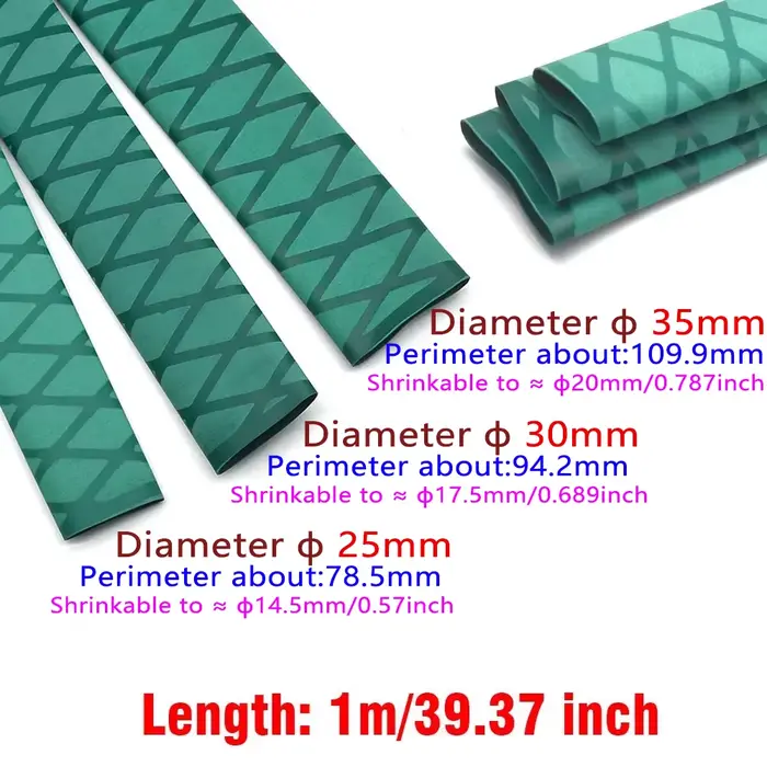 Manchon thermorétractable pour poignée de canne à pêche - 40 pouces waterproof et isolant