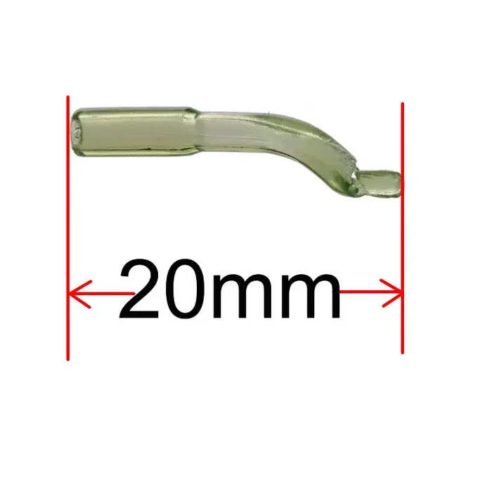 Accessoires montage D Rig pour pêche carpe - Aligneurs, manchons anti-emmêlement 25/100 pièces