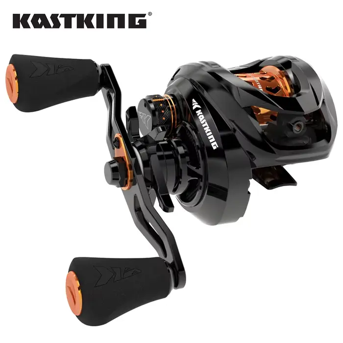 Moulinet baitcasting KastKing Zephyr BFS pour pêche finesse avec bobine carbone légère