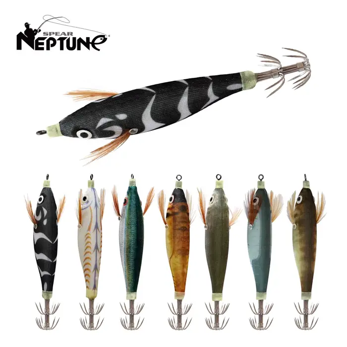 Leurres calmar luminescents 2 pièces 10cm/9g pour pêche en mer, appâts artificiels pieuvre et seiche
