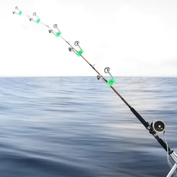 Cloches de pêche pour alarmes de touche - 5/10/20 pièces avec pinces pour canne à pêche