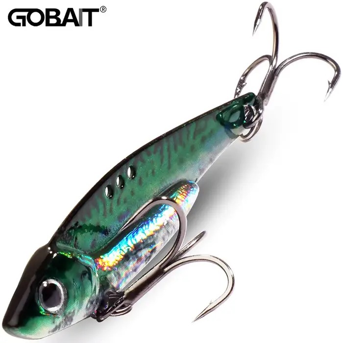 Leurre métal spinner cuillère 7.5g à 20g pour pêche en mer, leurre vibrant à hameçon triple pour spinning