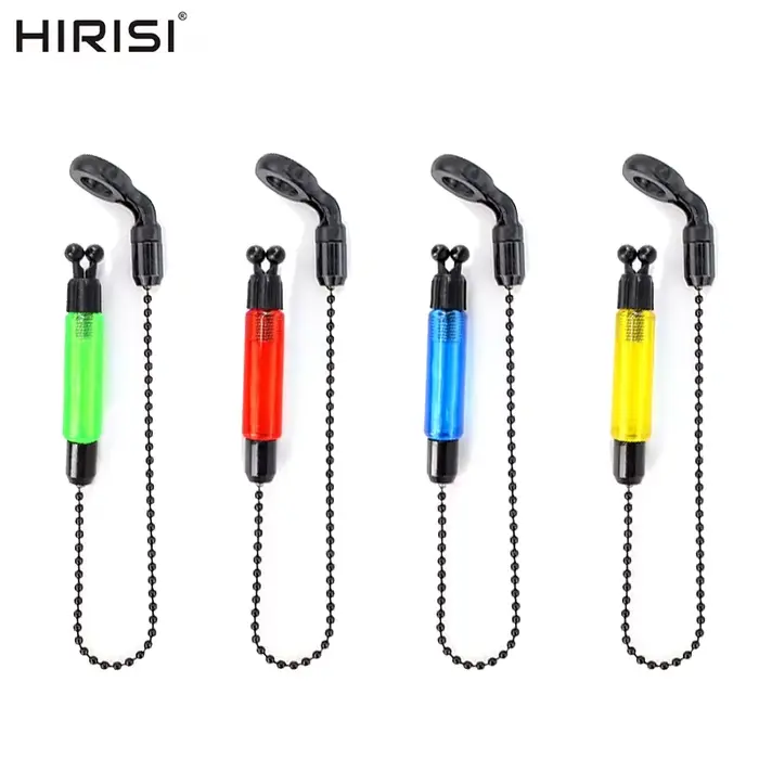 Swinger souple chaîne pour alarmes de pêche carpe - Pince indicateur de touche durable - Accessoires Hirisi