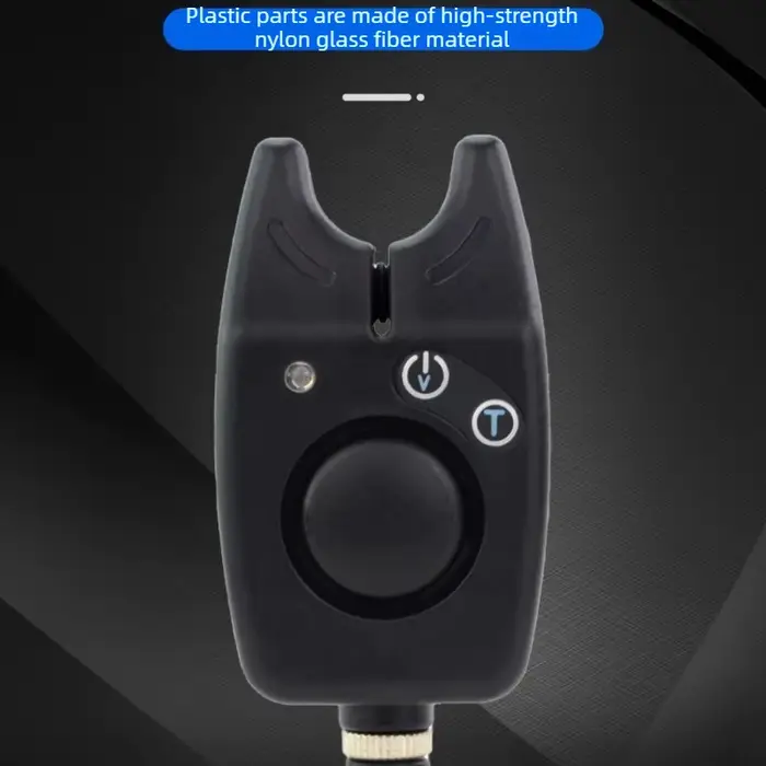 Détecteur de touches pour pêche à la carpe avec LED - Alarme réglable volume et sensibilité pour pêche nocturne